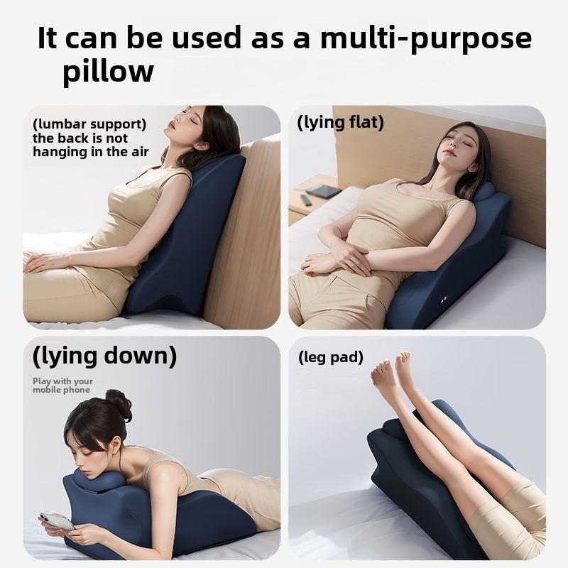 4-in-1 Chest & Abdomen Massage Cushion Plank Cervical Body Massage Pillow Multifunctional Bed Pillow For Kneading Neck Shoulders