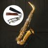 PU Leather Saxophone Neck Strap Comfortable Saxophone Strap Adjustable Saxophone Neck Strap Slings for Regular Beginners