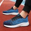 New Men's Breathable Summer Thick Bottom Brand Mesh Jogging Outdoor Trend Casual Shoes Large Size Tenis Para Hombre