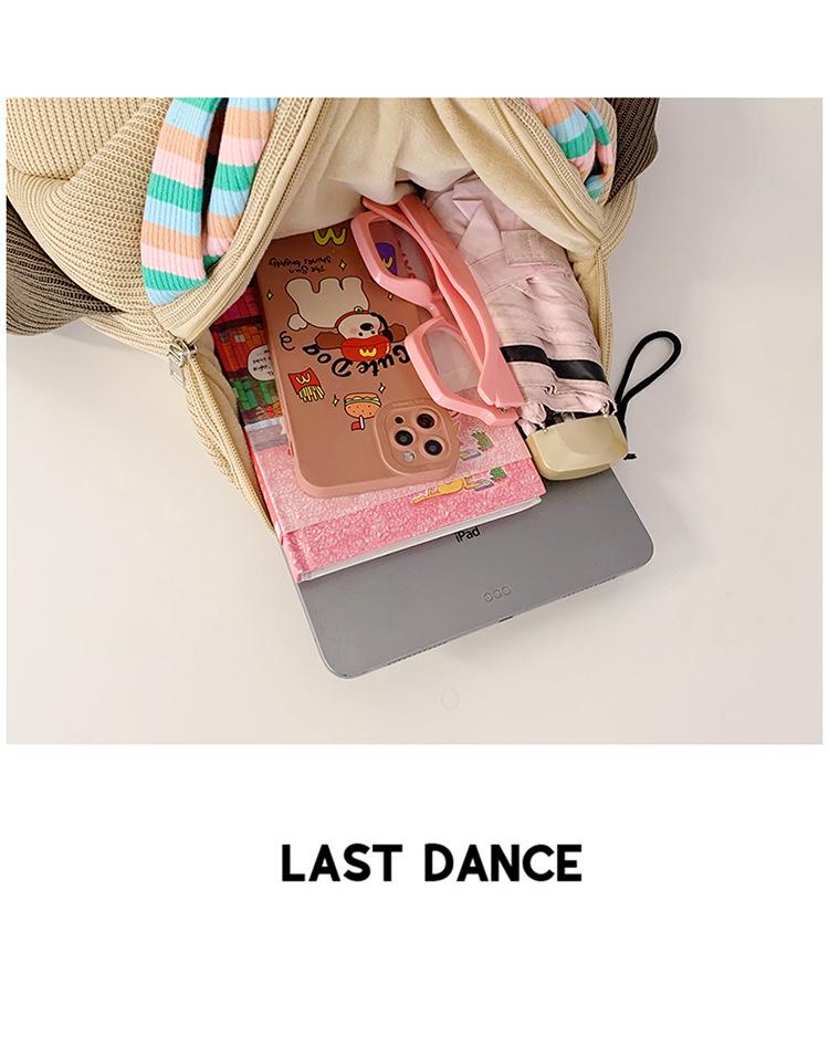 3D Cartoon Dog Backpack for Women - Large-Capacity Schoolbag with Doll Gift