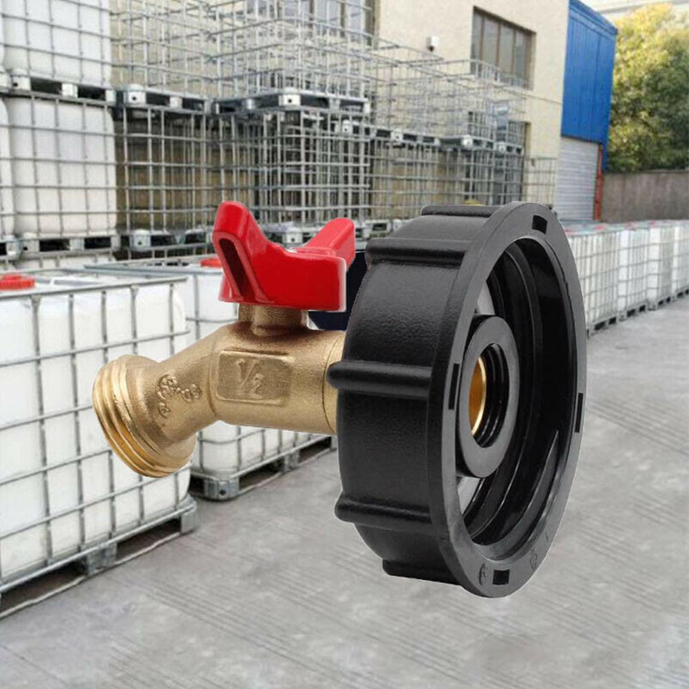 High Quality IBC Tote Accessories 2025 New Water Tank Adapter Tote IBC 275-330 Faucet Water Gallon PE Material