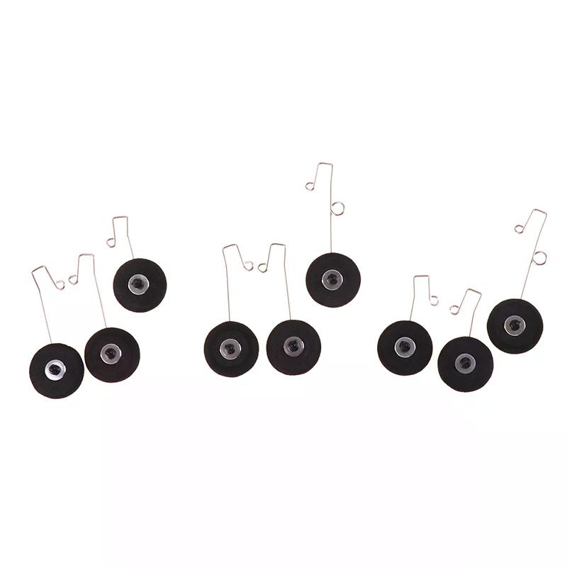 1Set RC Foam Hand Throwing Glider Landing Gear Kit With Wheel Airplane Accessories For Cessna J-11 J-20 SU27 SU57 Z51 F22 SU35