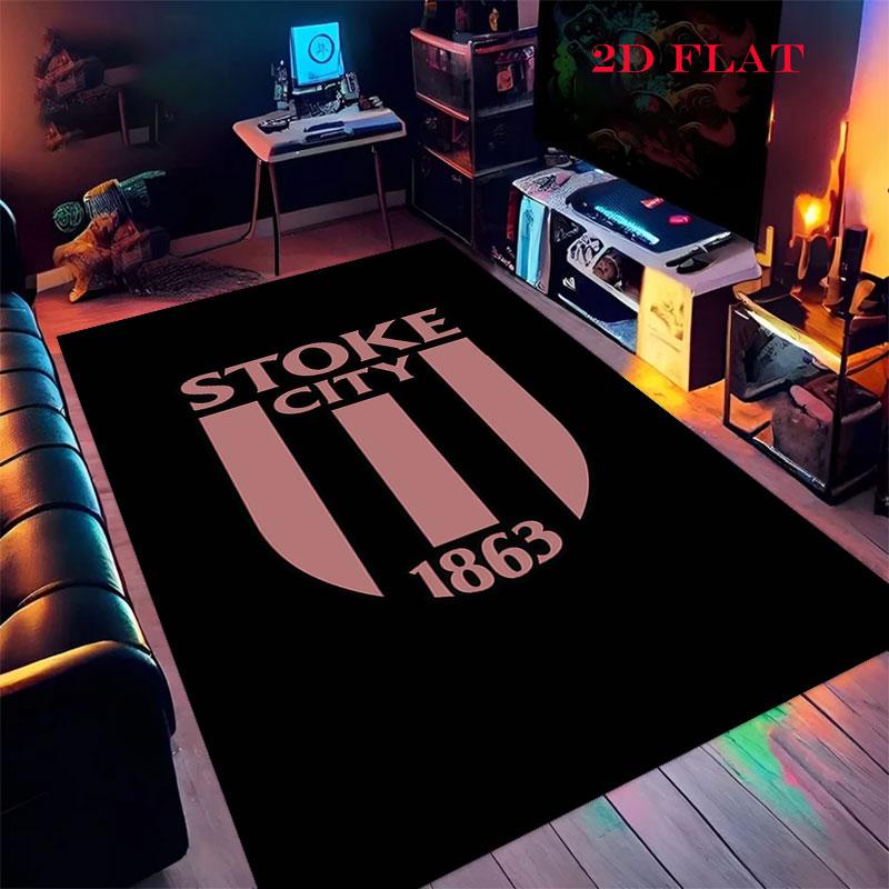STO Logo Poster Carpet Rug for Living Room Bedroom Home Sofa Decoration,Kids Play Nonslip Floor Mat