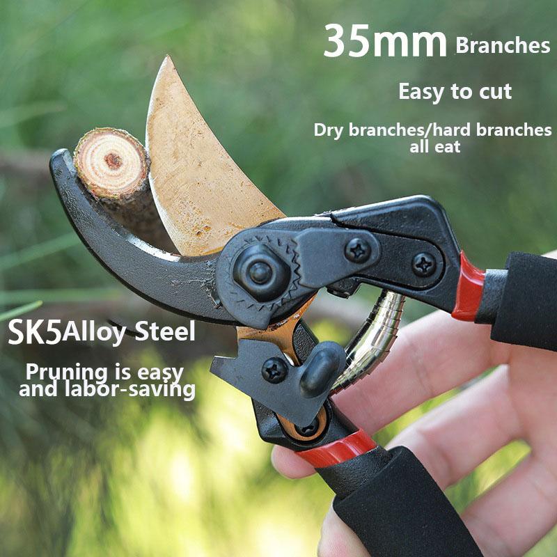 Garden Pruner Shears SK5 Blade Pruning Scissors for Bonsai Fruit Trees Flowers Branches Garden Pruners