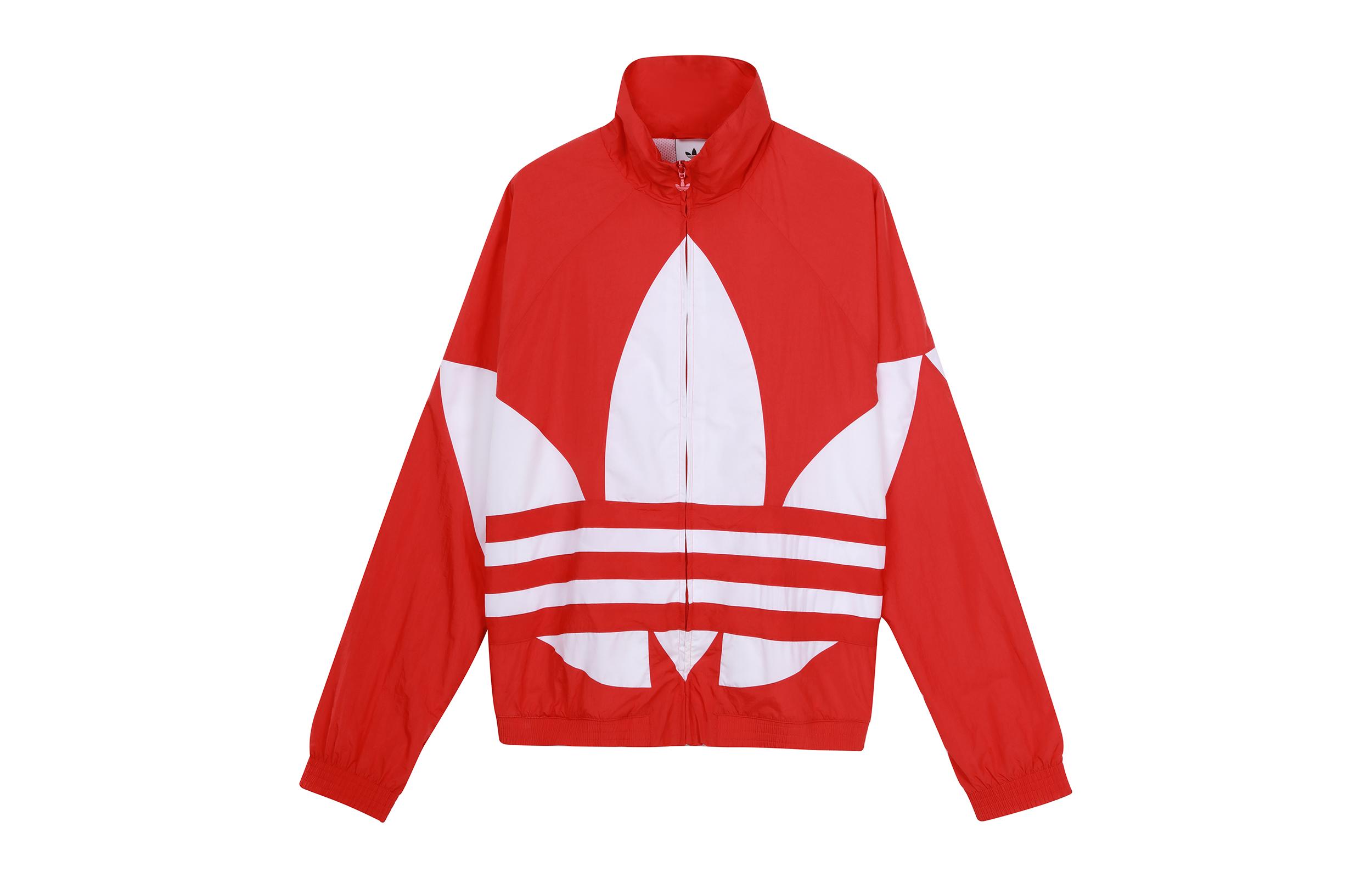 Adidas Originals Trefoil Jacket Men s Red FM9891 XL