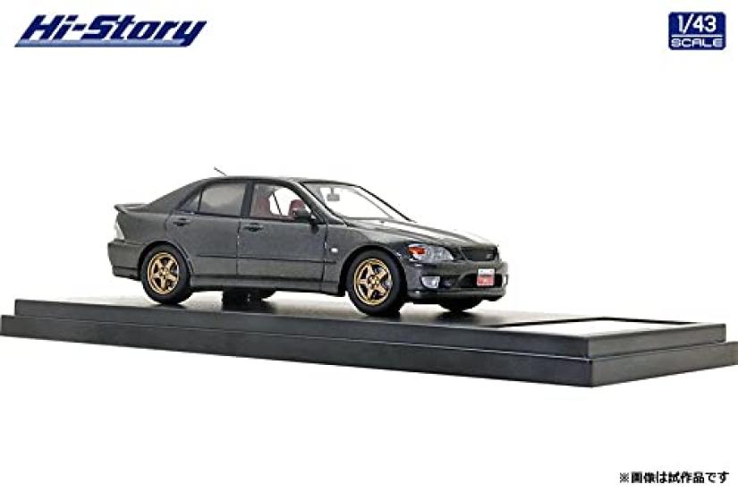 Hi Story Toyota ALTEZZA RS200 TRD Gris Foncé Mica Métallisé Produit Fini HS337GY 1/43 (1998)