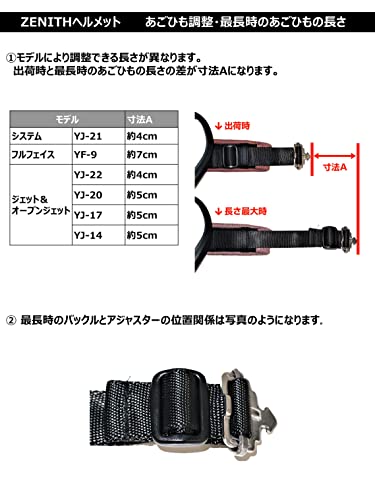 YAMAHA Jet YJ-14 Motorcycle Helmet, Zenith Sun Visor Model, 90791-2278L, Pearl White, Large (Head Circumference: 58cm-59cm)