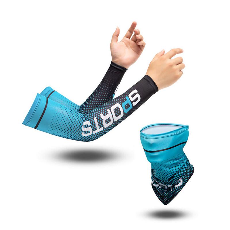 

Новые рукава из ледяного шелка, солнцезащитные манжеты, защита от УФ-солнца, рукава, противоскользящие мужские и женские длинные перчатки, крутые спортивные велосипедные перчатки на открытом воздухе One Size