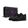 Air Force 1 Rezistente la abraziune Pantofi de Skateboard cu profil redus Unisex Negru Violet CW2288-001(Team454--CUTIE)