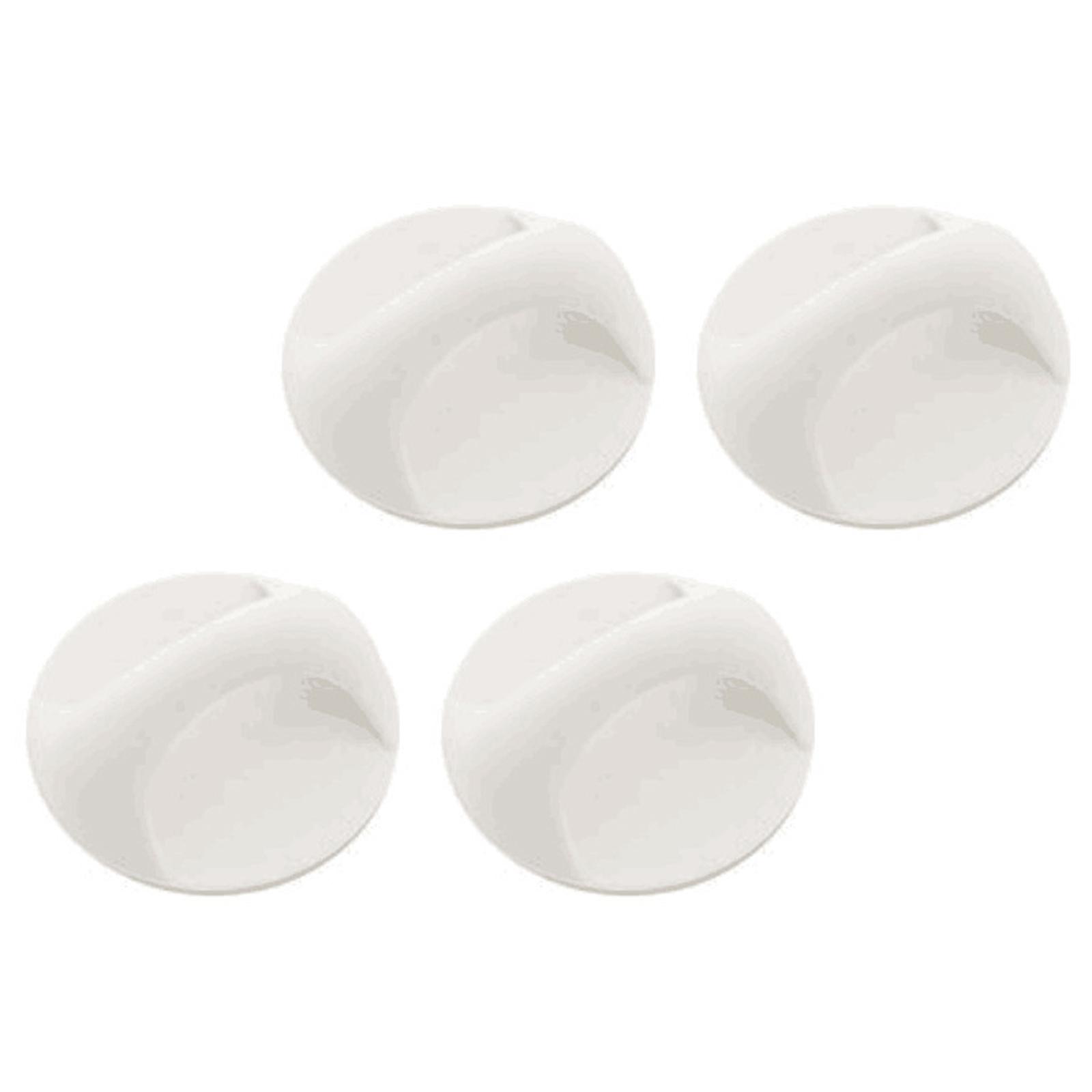 

4 шт. Легко устанавливаемые ручки-скобы для окон и дверей, набор пластиковых вспомогательных ручек для улучшения доступности в домах и офисах белый