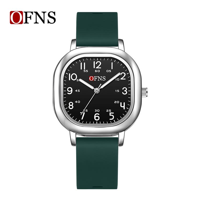 Oufanni Kids' Silent Glow Waterproof Exam Watch
