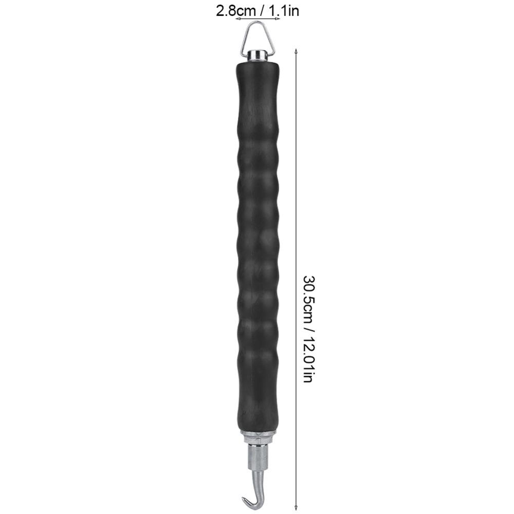 Stable Grip Semi-automatic Steel Bar Hook High Hardness Labor Saving Rebar Tying Tool Straight Pull Binding Hook Building Work