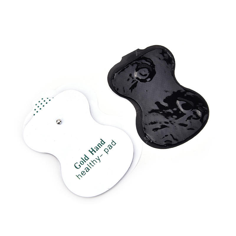 10/20Xwhite Electrode Pads For Tens Acupuncture Digital Therapy Machine Massagerear Clip Electrode Lead Wires