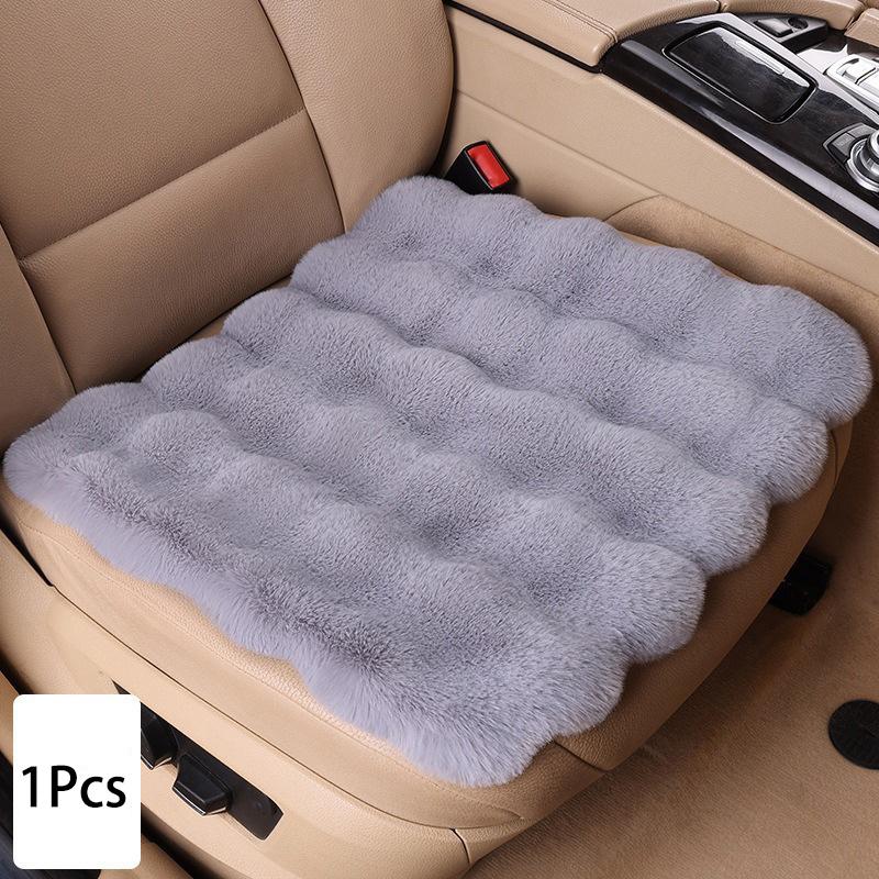 Car Seat Cushion Universal Winter Warm Vehicle Seat Cover Ultra-Soft Auto Chair Protector Pad For Car Interior Accessories