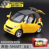 1:32 Mercedes Benz Smart Fortwo Micro City Car Modello in Lega Metallo Diecast Auto Simulazione Collezionabili Ornamenti Regalo di Festa