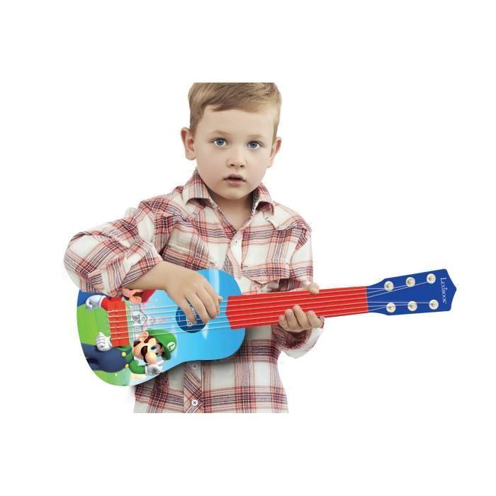 Lexibook - My First Super Mario Guitar - 53 Cm - Learning Guide Included