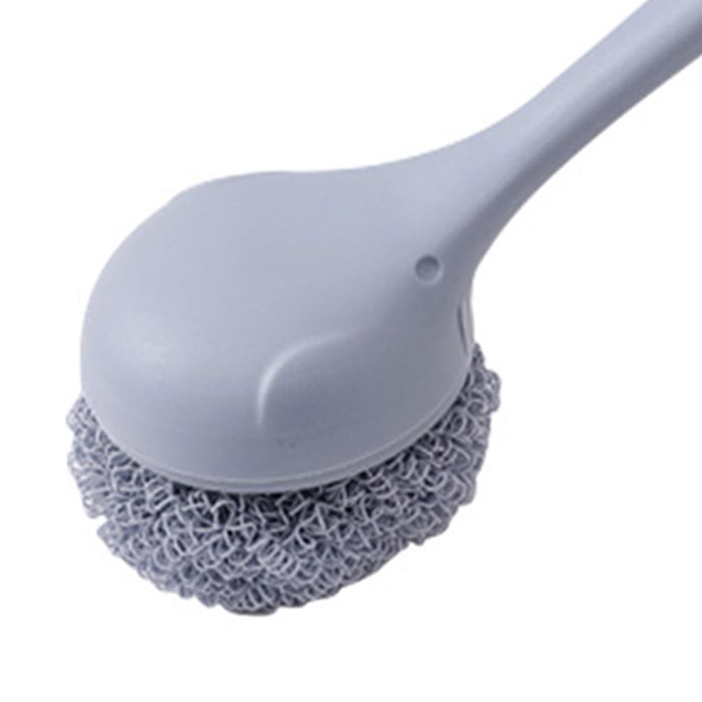 Dish Brush Professional Long Handle Polyester Ball Dish Scrub Brush Dish Cleaning Brush for Dish