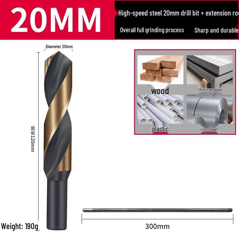 Electric Drill Bit Extension for Woodworking and Hole Saw