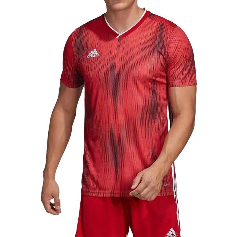 Adidas Soccer Jerseys Men's Red Moderate Straight Fit DP3531