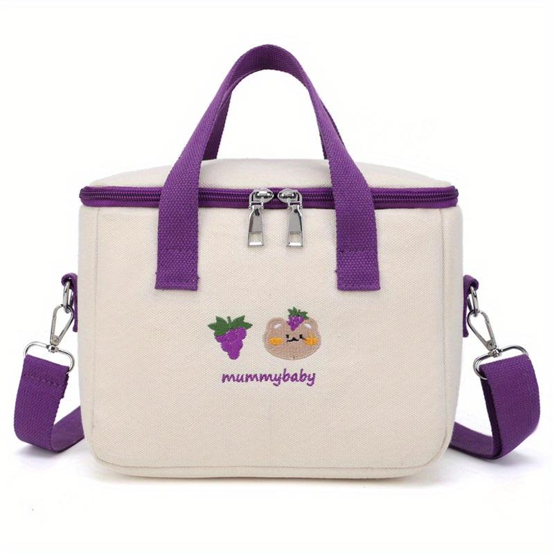 Adorable and Practical Insulated Lunch Bags In Multiple Colors: Perfect for On - The - Go Meals