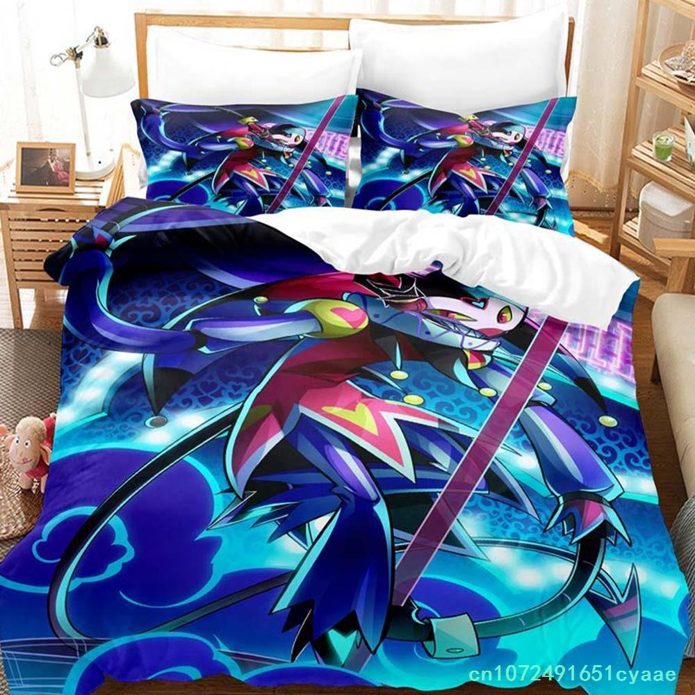 Fizzarolli Boss Bedding Set Single Twin Full Queen King Size Bed Set Adult Kid Bedroom Duvetcover Sets Anime Parure De Lit Bed