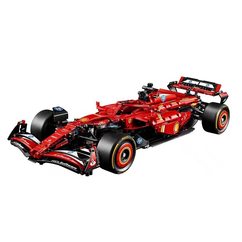 Grup Mecanic Compatibil Seria Red Bull F1 Super Racing SF-24 Puzzle Asamblare Bloc de Construcție