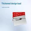 60x80 Adhesive Mirror Hook for Bathroom - Thickened Hardware for Glass or Picture Frame Hanging