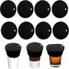 8x Anti Spike Drink Cover Scrunchies W/ Straw Hole Cup Cover Protector Reusable