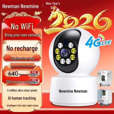 Newman AI Fotocamera di Sicurezza per Casa Intelligente Spina CN (adattatore incluso)