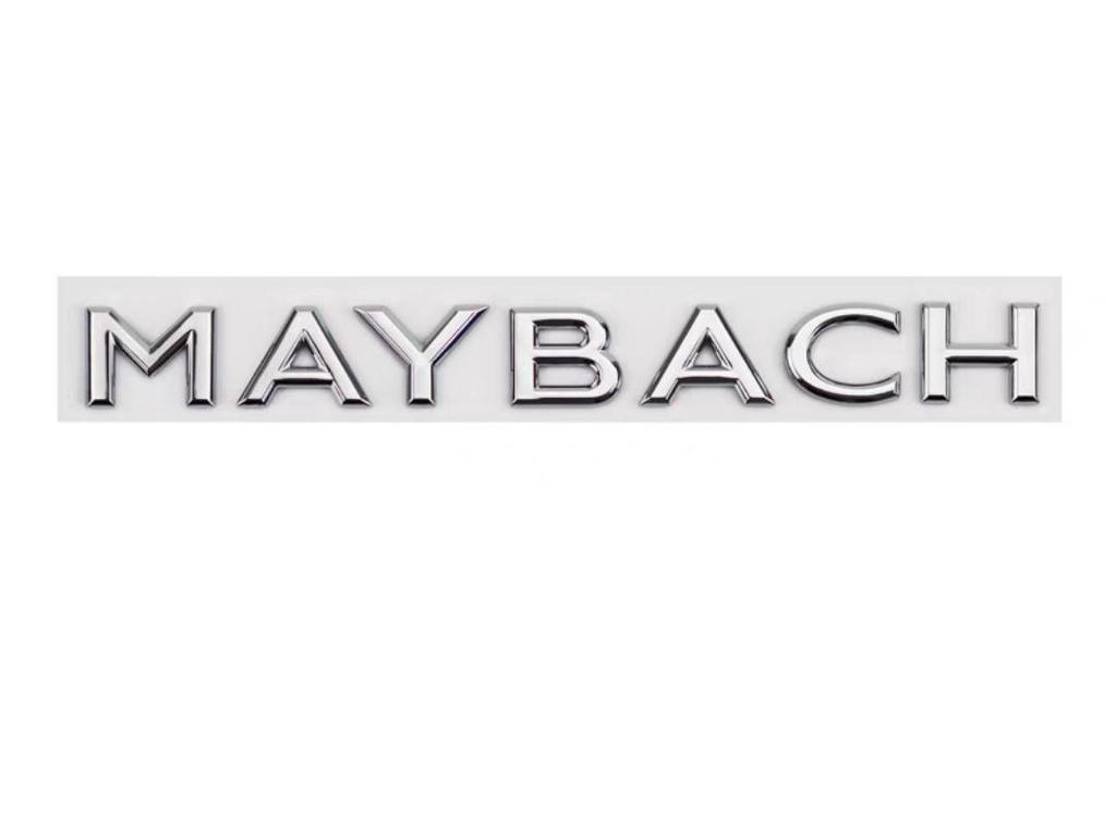 Mercedes-Maybach Autoemblem Schriftzug für S480 S580 S680 GLS480 GLS600 V12