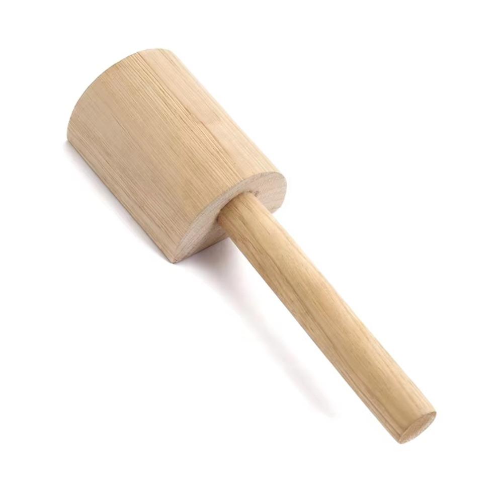 

Clay Clapper Wooden Mud Hammer with Handle Portable Pottery Mud Plate Reusable Large Sculpture Mud Molding Tool DIY Crafts