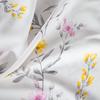 ZOE bedding set 220x200 cm - satin cotton, subtle floral pattern