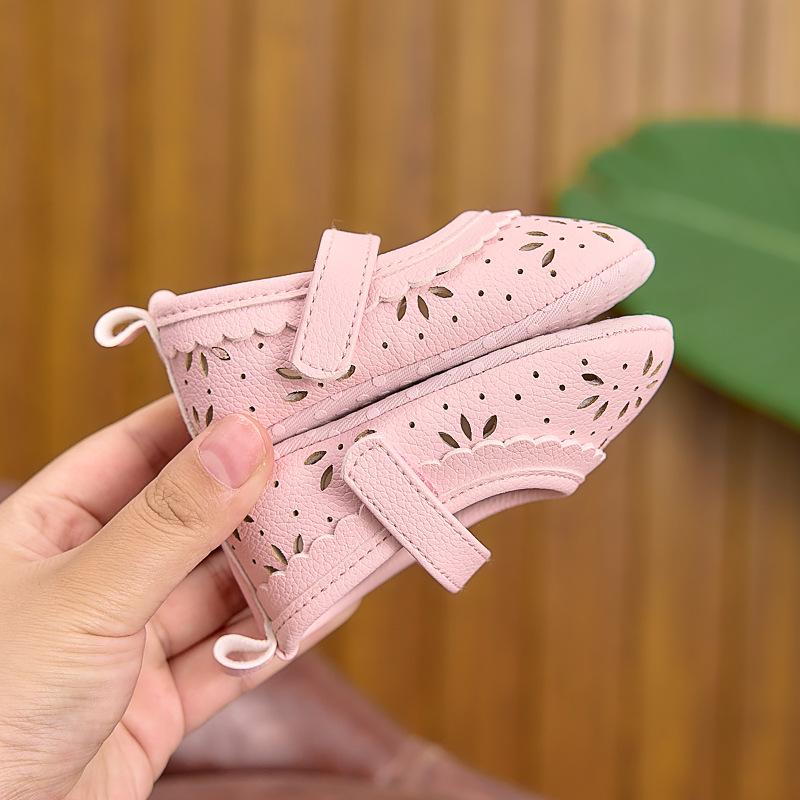 Soft Sole Breathable Baby Girl Toddler Shoes for Ages 0-1 - Spring/Autumn Casual Princess Shoes