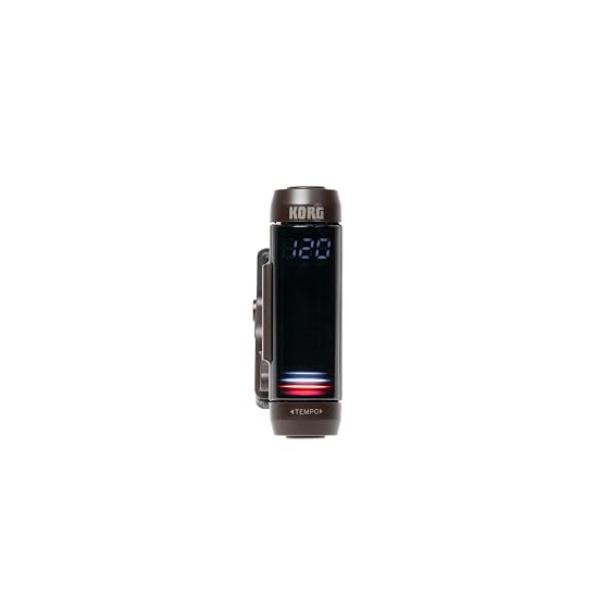 KORG Clip-on Metronome MetroClip, 3D Visual Display / Clip-anywhere / Personal Practice / Sectional