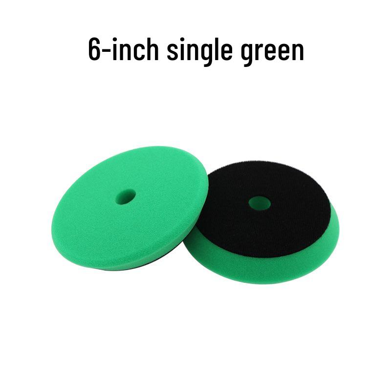 6-Inch Beveled Edge Polishing Sponge Pad Set for DA Eccentric Polishers