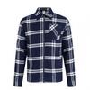 SoulCal Mens Checked Flannel Full Zip Long-Sleeved Shacket