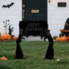 Halloween Garden Stake Decoration Easy Installation Props Gothic Yard Sign Ornament for Party
