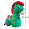 Horse Year Mascot Doll Folk Flower Cloth Horse Doll Fabric Horse Doll Plush Toy Gift