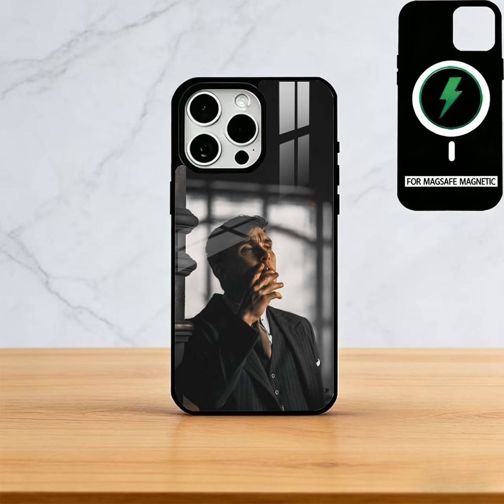 Movie P-Peaky B-Blinders Phone Case For iPhone17,16,15,14,13,12,11 Plus,Pro Magnetic For Magsafe Wireless Charging