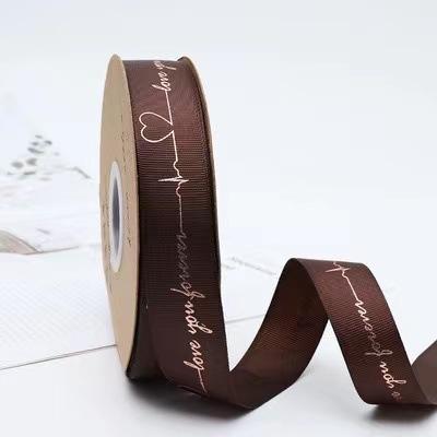 2.5CM Satin Ribbon 30 Yards Ribbon Gift Wrapping Weddings Party Gift Invitation DIY Flower Decorations Woven Ribbon