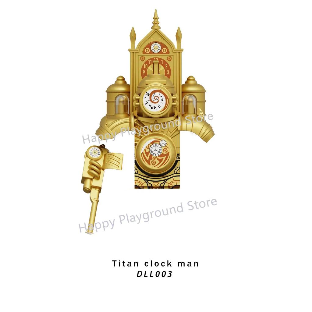 Skibidi Toilet Man Anime Cartoon Bricks Dolls Cameraman Speakerman TV Man Mini Action Bricks Toy Figures Building Blocks