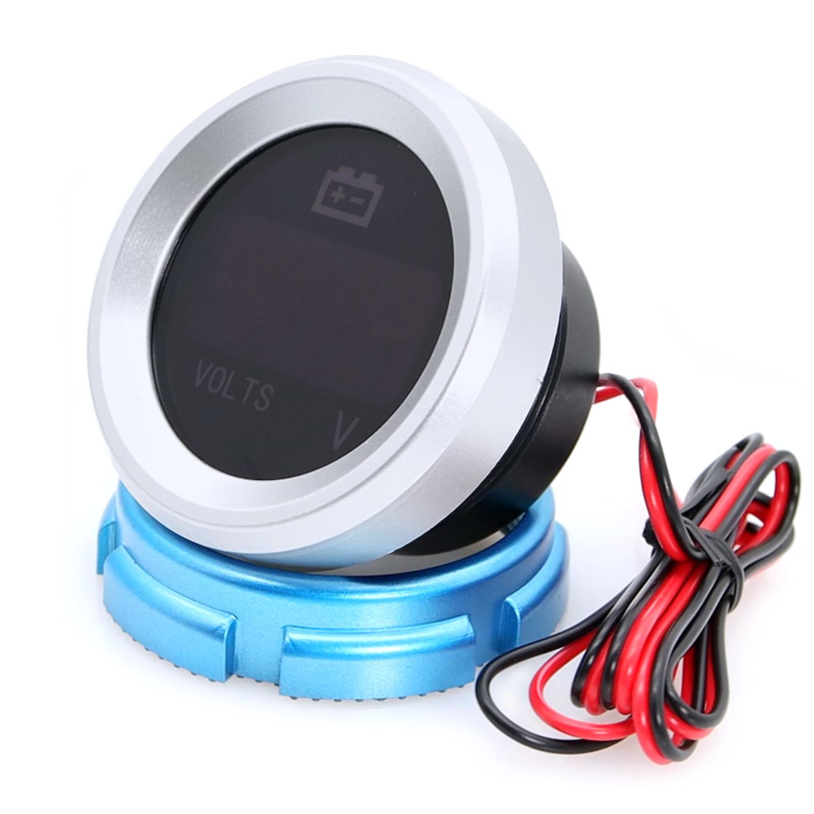 

52 мм Автомобильный датчик Датчик температуры воды Вольтметр Датчик давления масла Датчик уровня топлива для 12В24В Автомобиль Морское судно Грузовик Автомобильный датчик