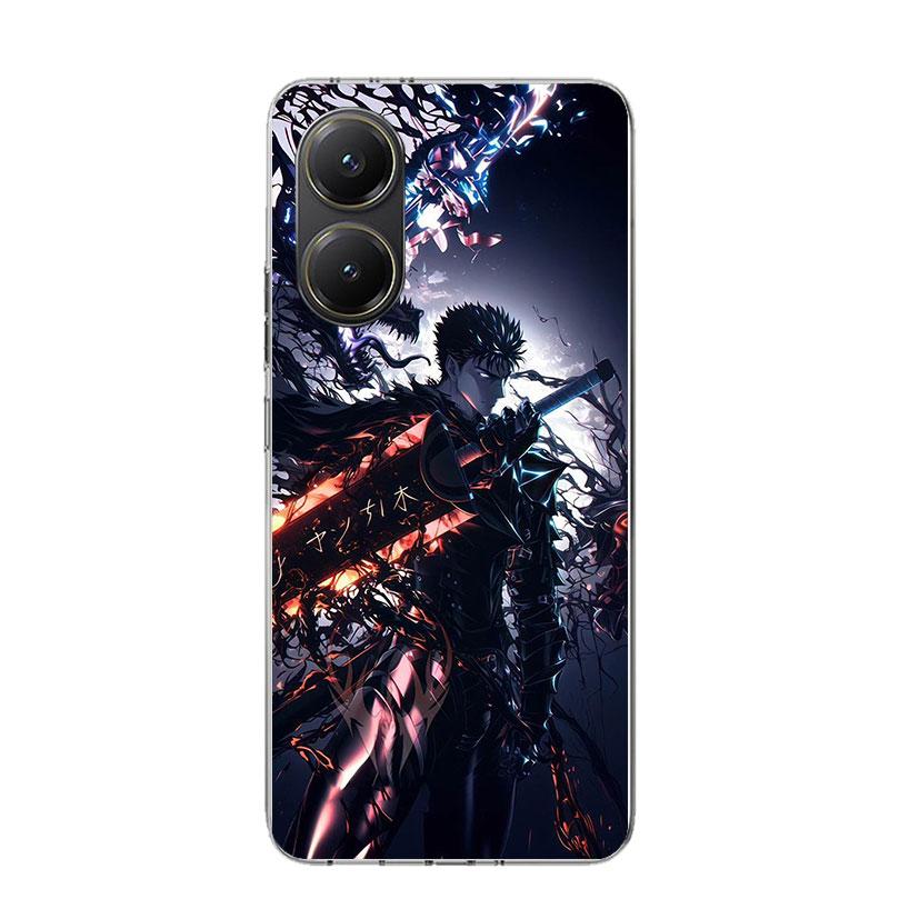 

G-Guts B-Berserks Anime Phone Case For Xiaomi Poco X7 X6 X5 Pro F7 Ultra Redmi 15C 15 13 13C 12 12C 10 10A 10C 9 9A 9C 9T Cover Xiaomi Poco X7