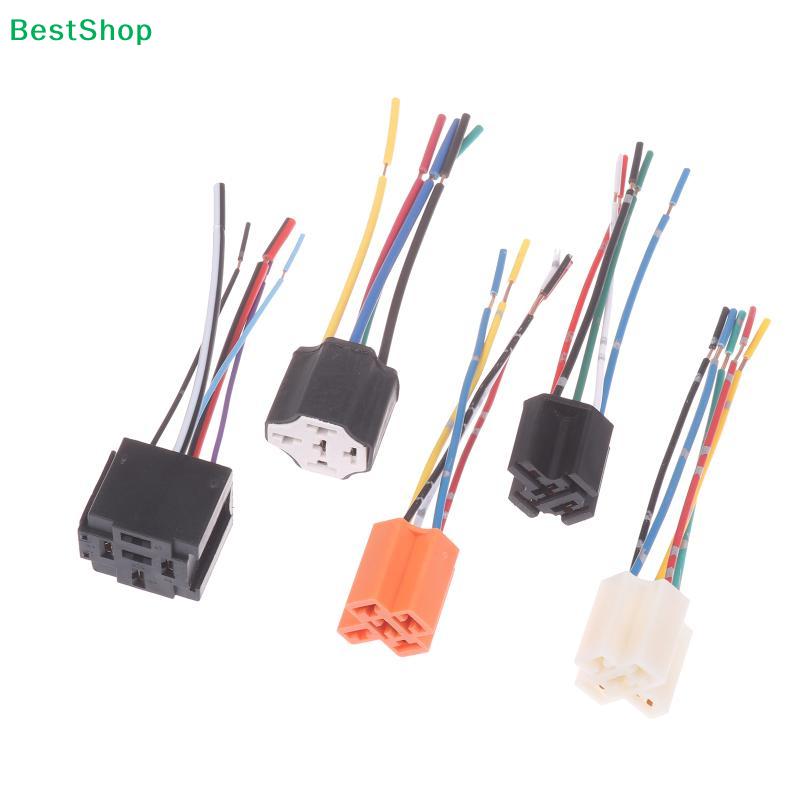 5-Pin Automotive Relay Socket Harness,Pre-Wired Electrical Connector Plug for Car Relay