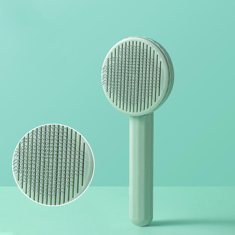 Pet Cat Brush Self Cleaning Slicker Brush for Cats Dogs Hair Removes Pet Hair Removal Comb Pets Grooming Tool Cat Accessories