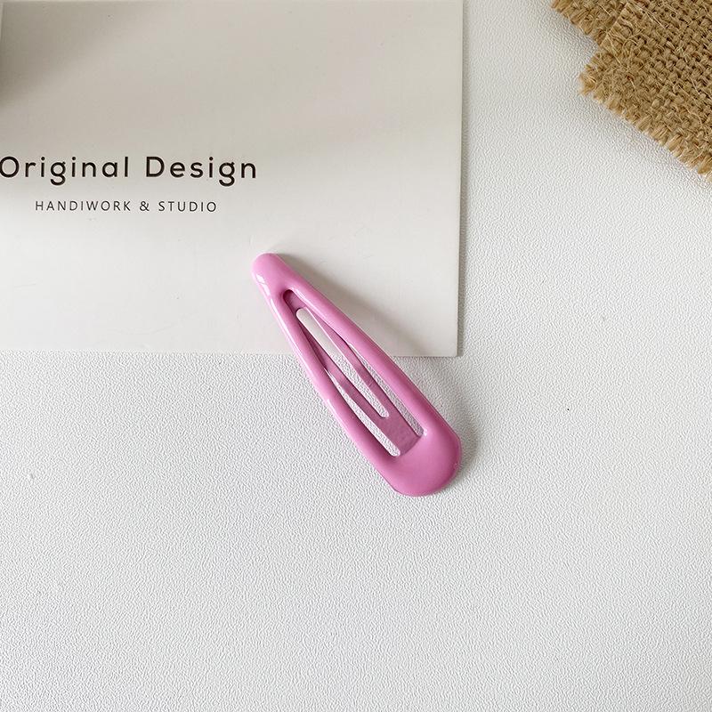 HyunA-Inspired Colorful Bobby Pins - Cute Girl Hair Accessories, Clips & Fringe Side Clips - Lin Xiaozhai Style Headdress