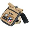 TANAX MotoFizz Motorcycle Holster Bag, Half Day Touring Holster, HAVE A BIKE DAY, Sand Beige, 1.5L, MFK-7007