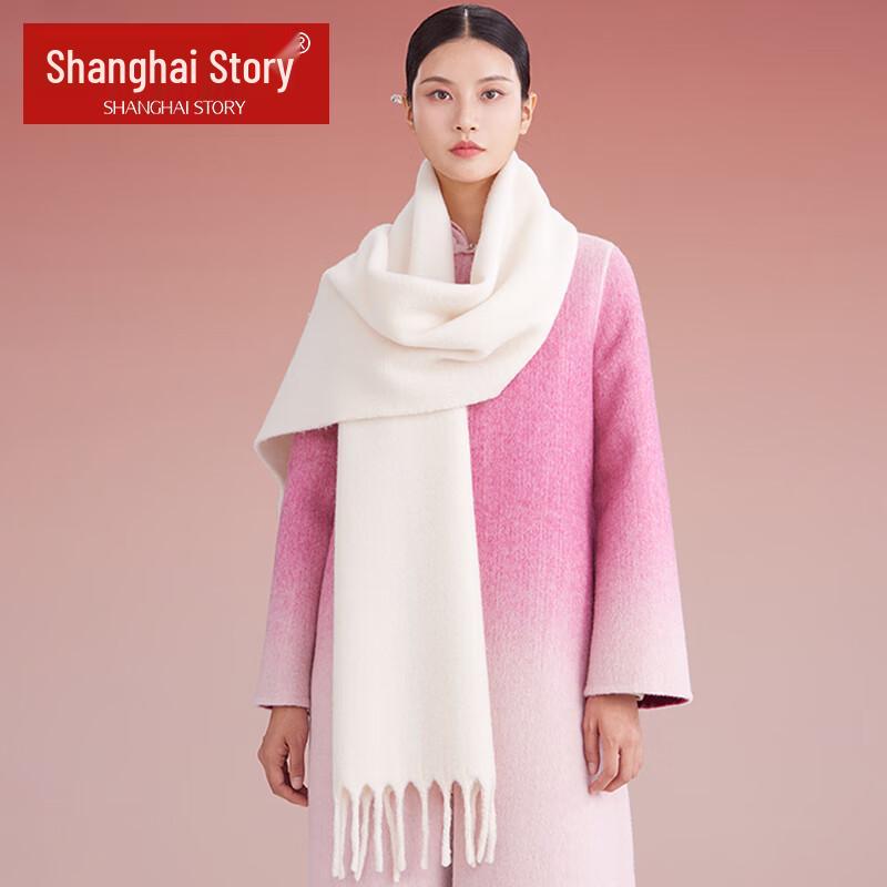 Shanghai Story Women's Wool-Blend Solid Color Scarf