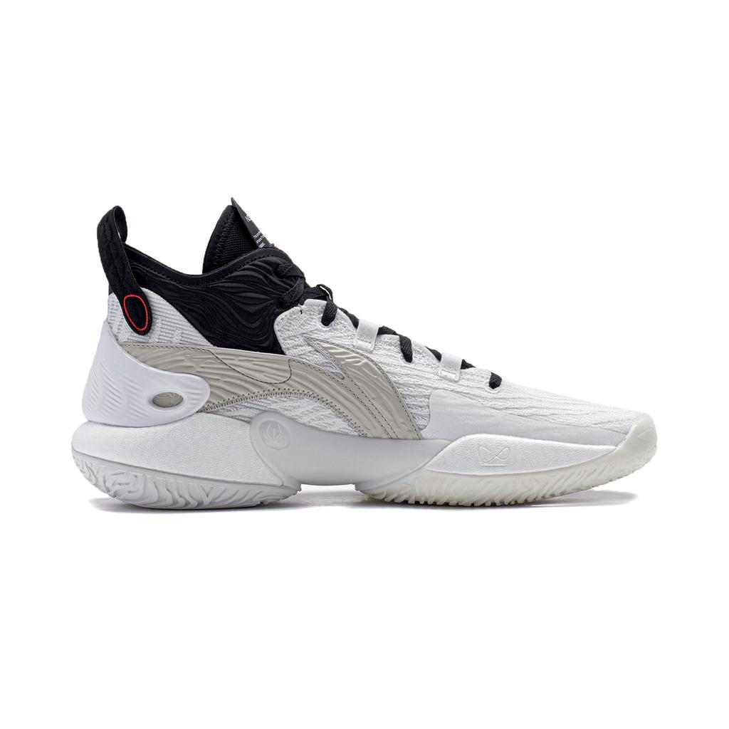 Li Ning Yu Shuai 18 Inheritance Full Palm Cushioning Anti-Slip Wear-Resistant Support Rebound Mid-Top Basketball Shoes Men Basketball Shoes ABAU009-3