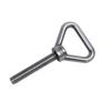 Perno de Ojo Triangular de Acero Inoxidable 304: Tornillo de Anilla de Elevación M8/M10 Resistente al Óxido Para Elevación de Carga Pesada Perno Portador de Carga Soldado